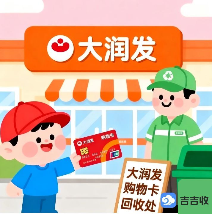大润发购物卡回收全攻略：吉吉收变现闲置卡竟如此简单