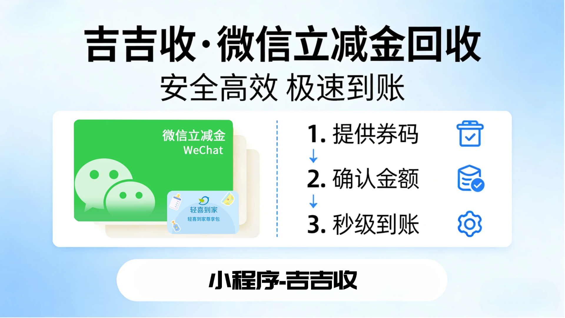 分期乐微信立减金怎么回收利用？吉吉收！