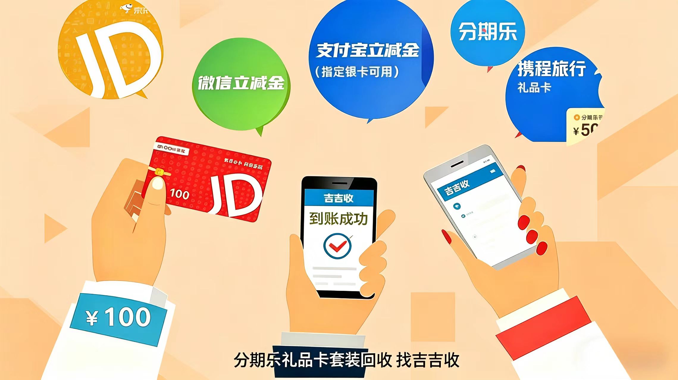 分期乐礼品卡回收？速来这儿变现！