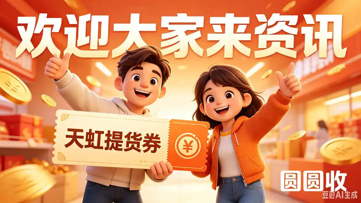 天虹提货券回收认准圆圆收 正规平台稳妥盘活闲置券