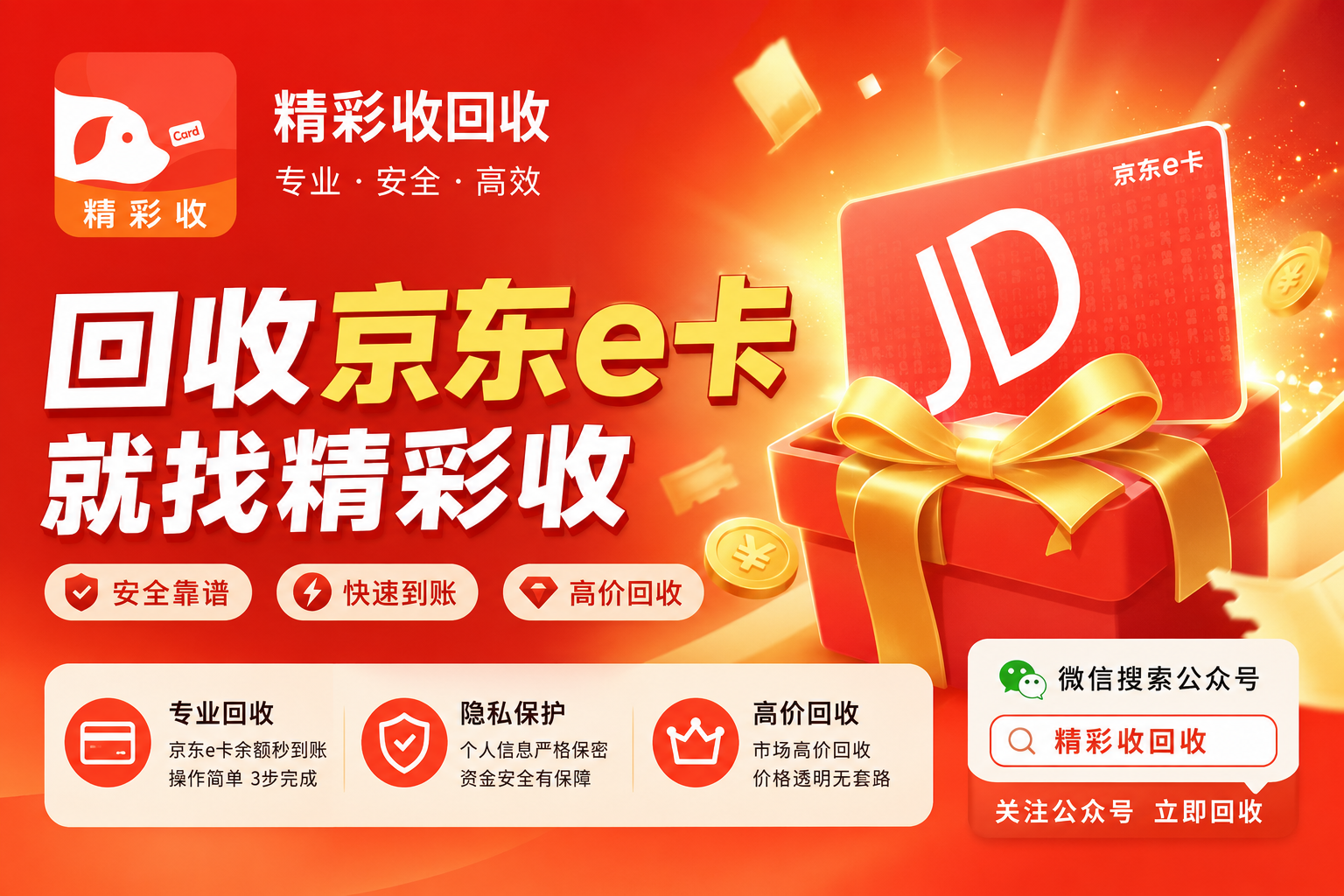 京东E卡可以提现吗？详细解答，看完你就明白怎么回收了