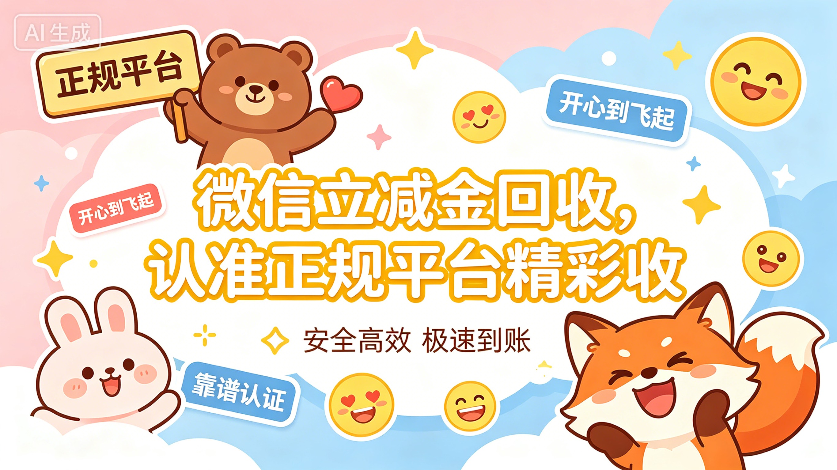 微信立减金回收避坑指南，几分钟到账