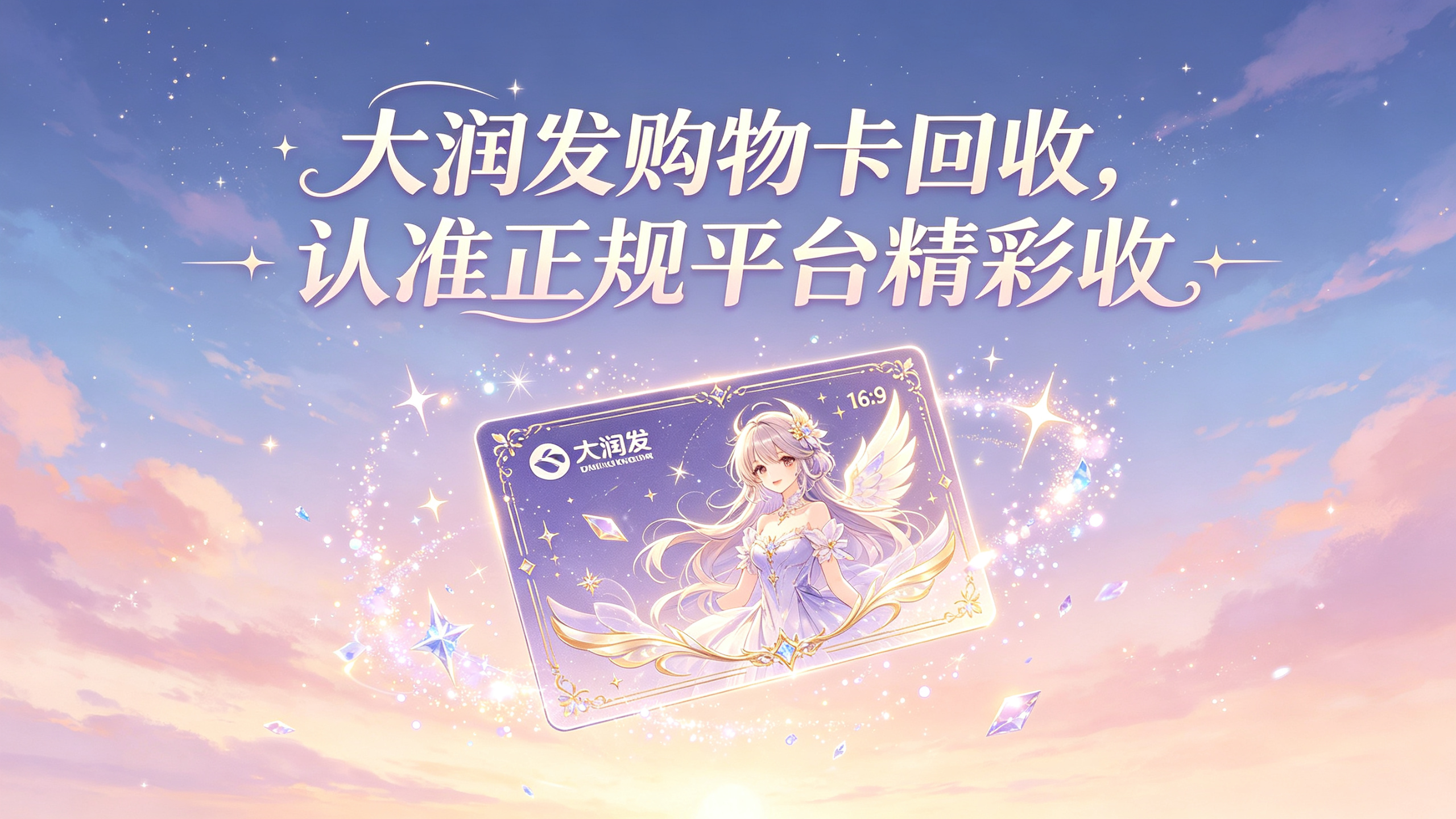 大润发购物卡回收避坑指南；5大渠道哪个到账最快