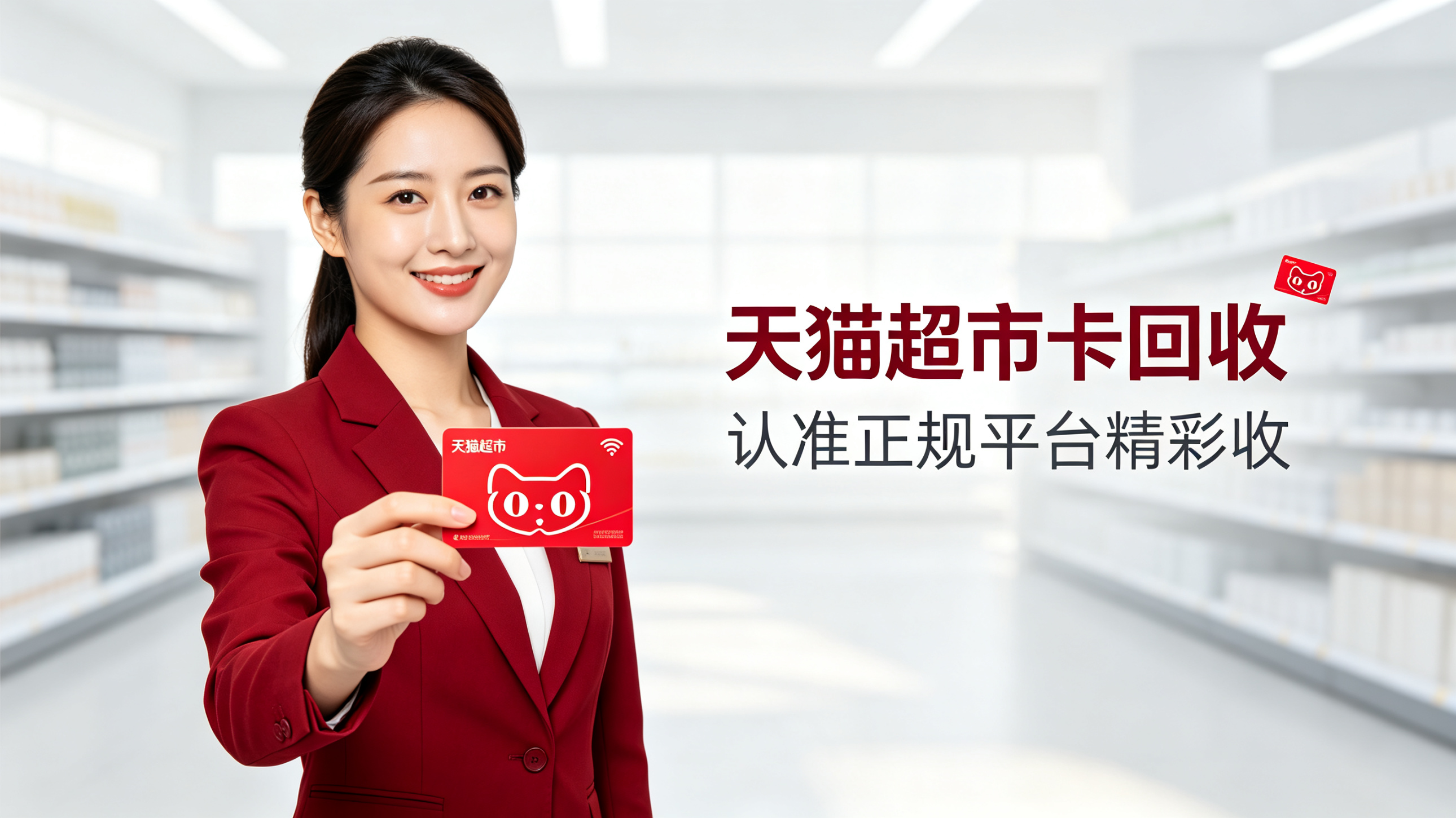 闲置天猫超市卡怎么高效回收？