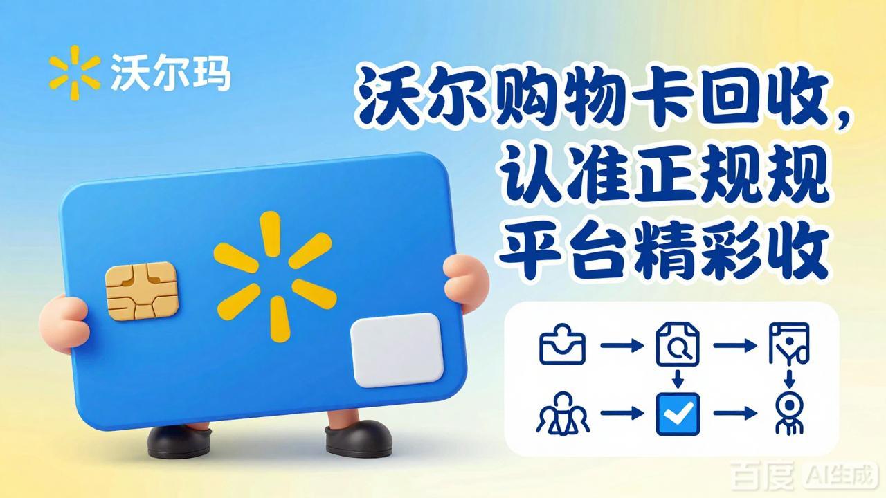 沃尔玛购物卡怎么回收才安全？
