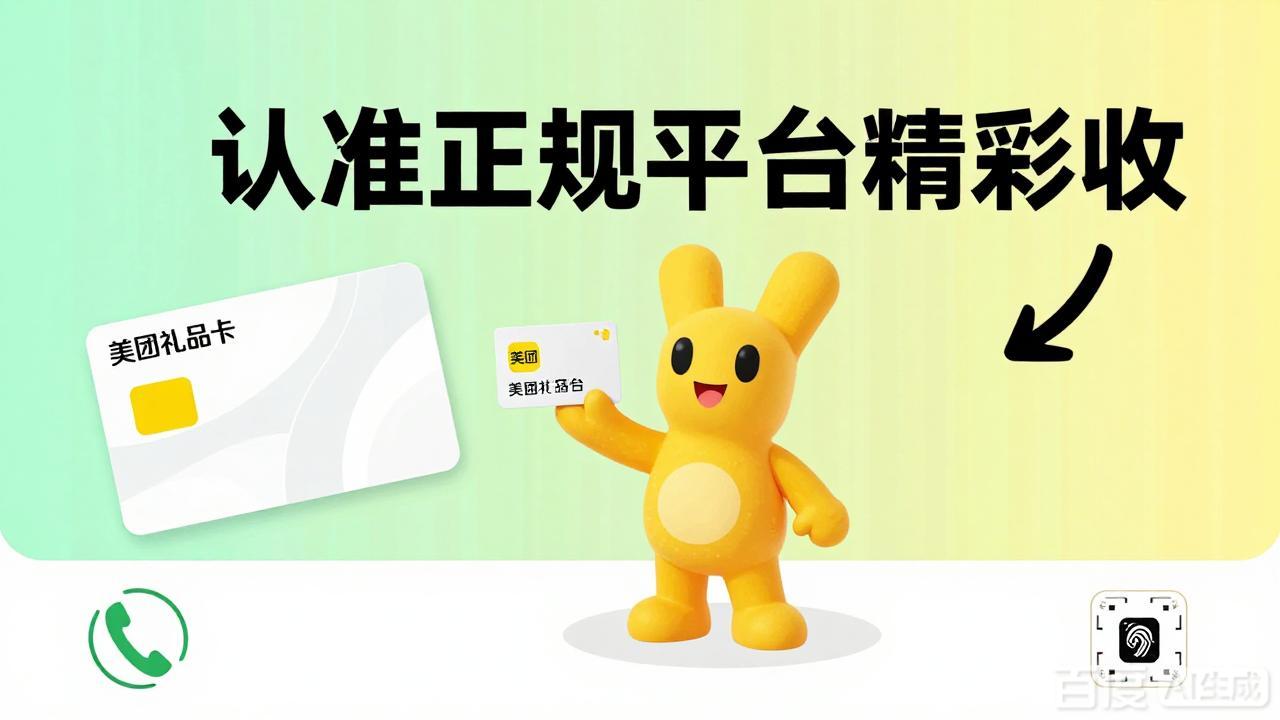 美团礼品卡闲置怎么办？回收前搞懂这几点