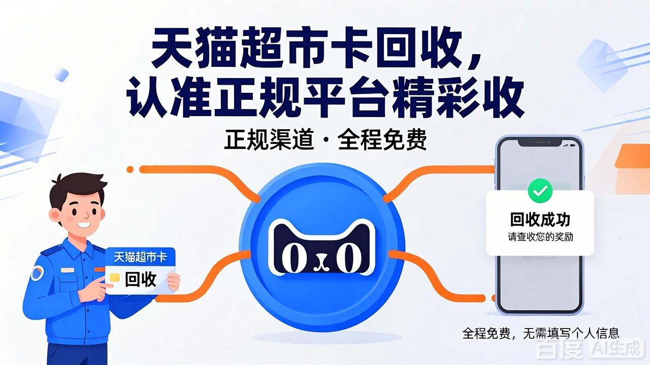 天猫超市卡回收方法详解：闲置卡券的价值转化新思路