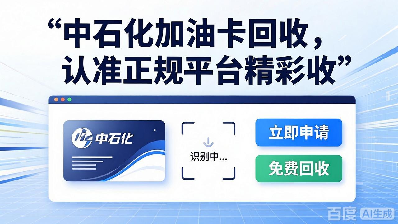 中石化加油卡回收流程复杂吗？教你如何高效处理闲置卡