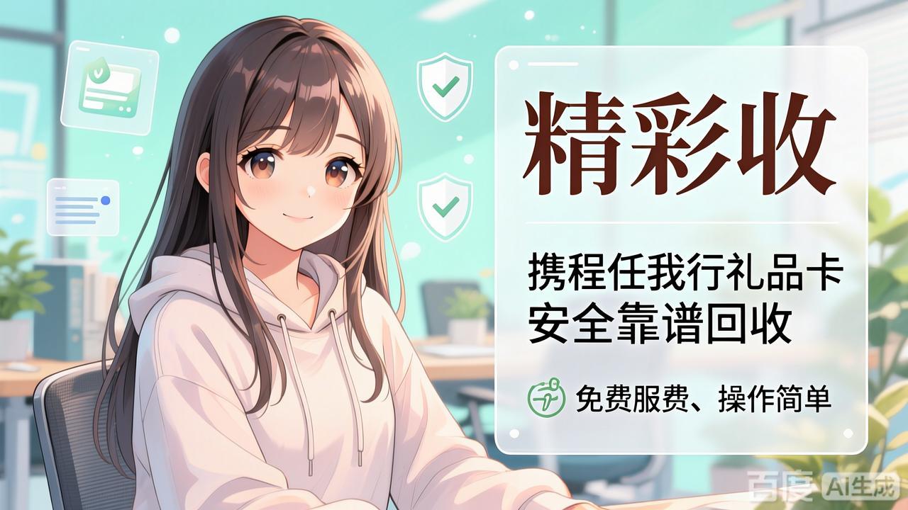 携程任我行礼品卡回收渠道怎么选？看准这3个资质不吃亏