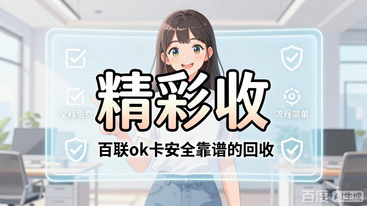 手里有闲置百联ok卡别扔；这样回收超省心