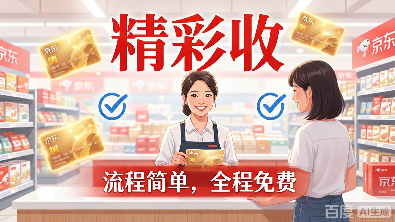 实测京东超市卡的三种回收方式