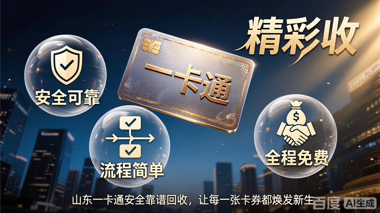 山东一卡通这么回收才安全