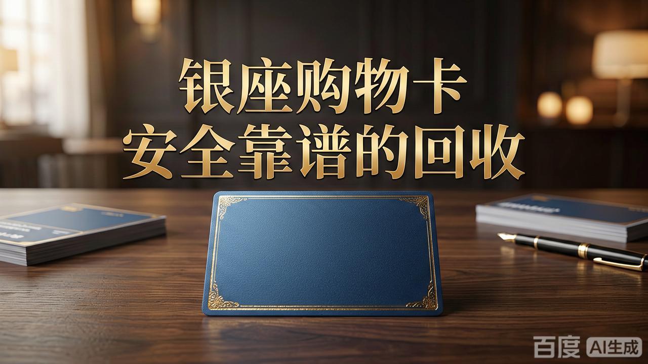 银座购物卡回收实测的六种正规渠道