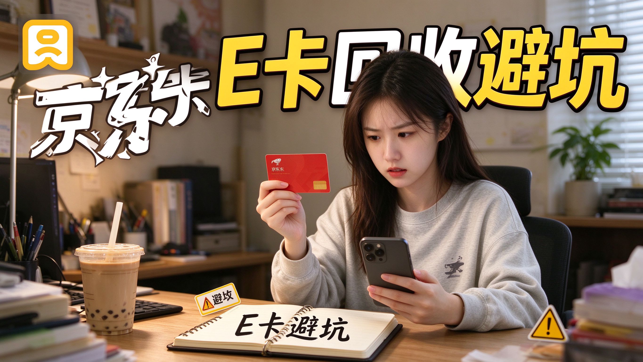 京东E卡回收怎么避免被骗？3个避坑技巧，新手必看