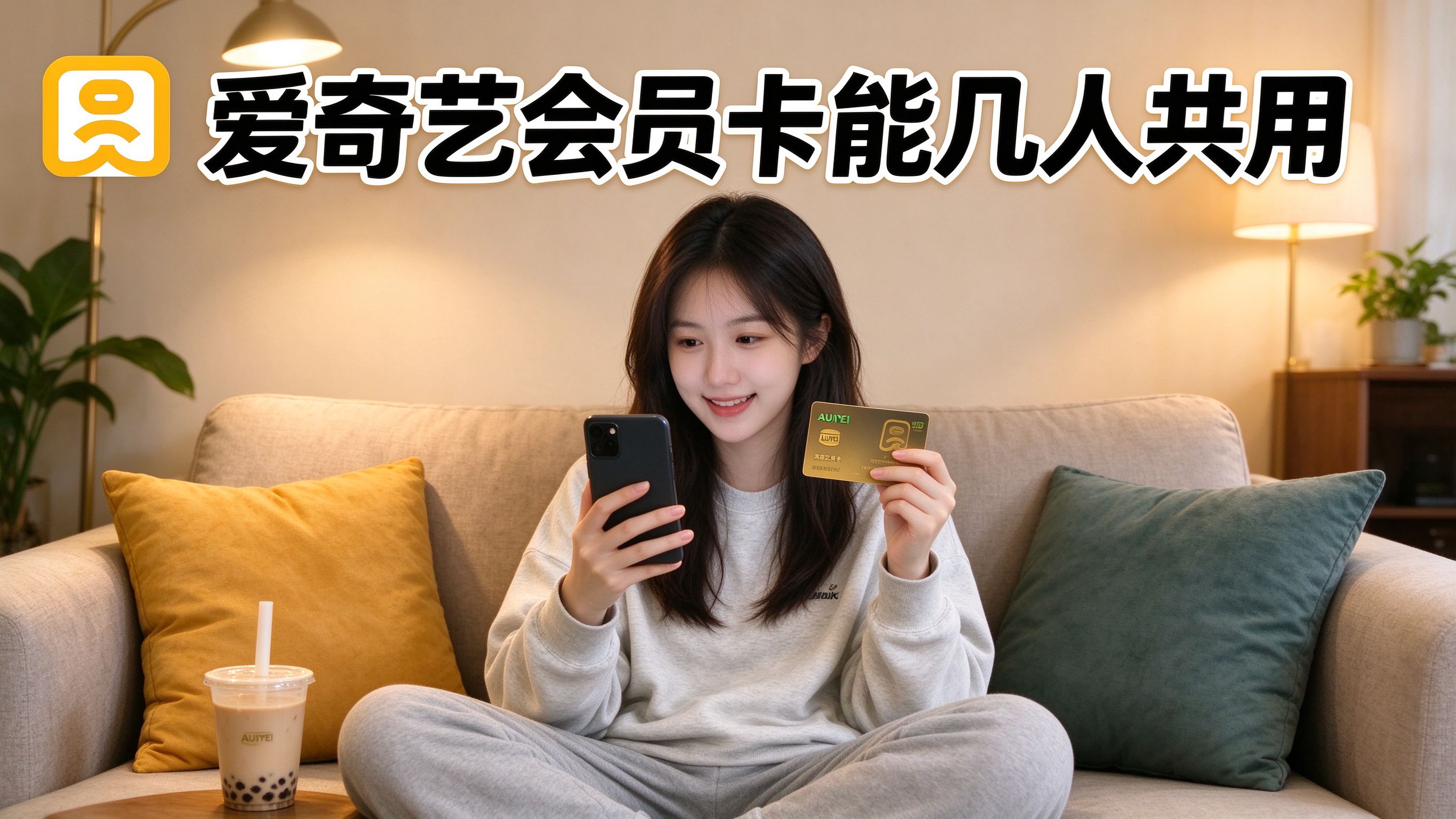 爱奇艺会员卡能几个人共用？别挤太多设备，会被踢下线