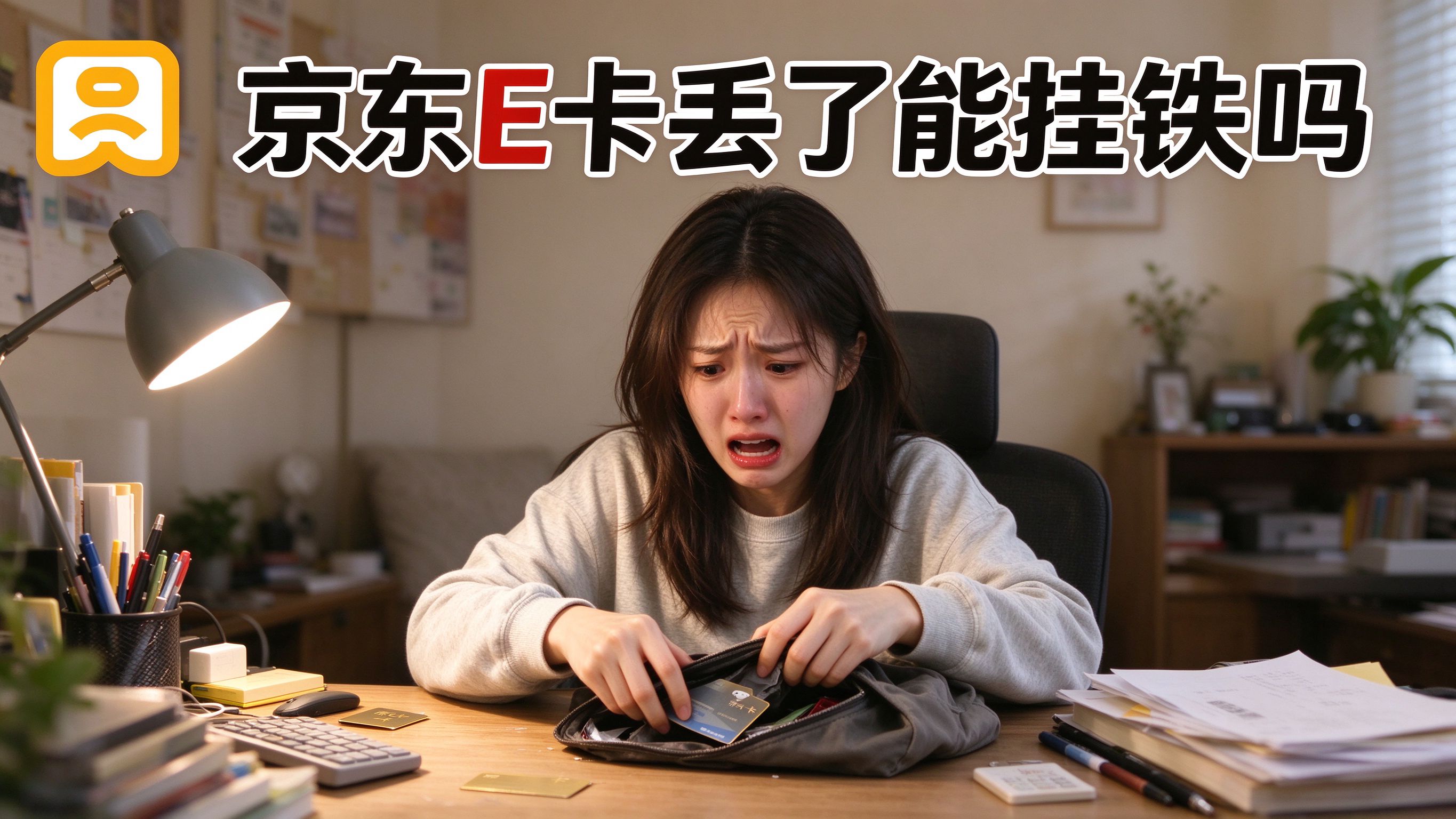 京东E卡丢了能挂失吗？卡不见了赶紧做这几步
