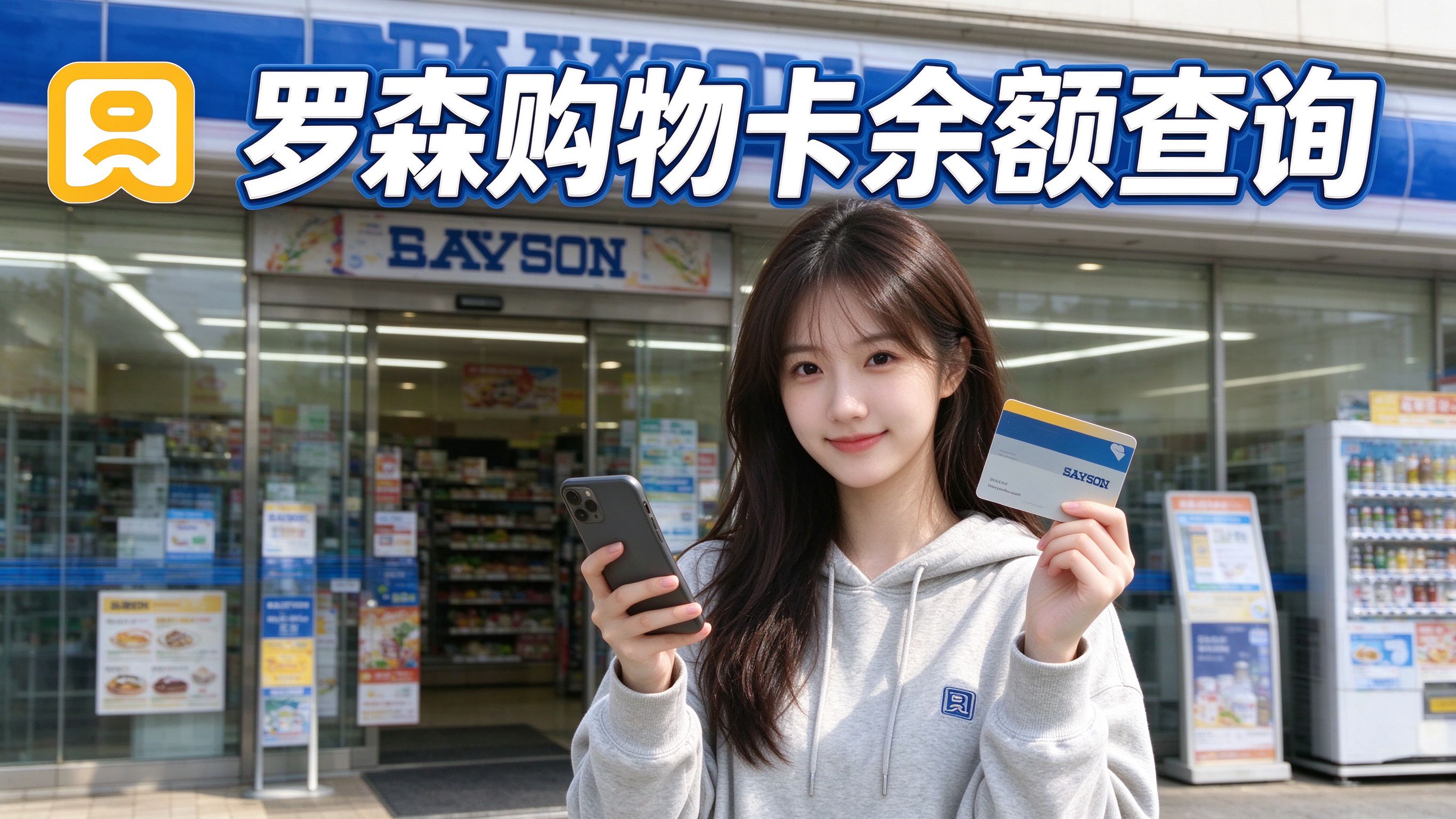 罗森便利店购物卡余额怎么查？3种方法，别让卡里的钱睡大觉