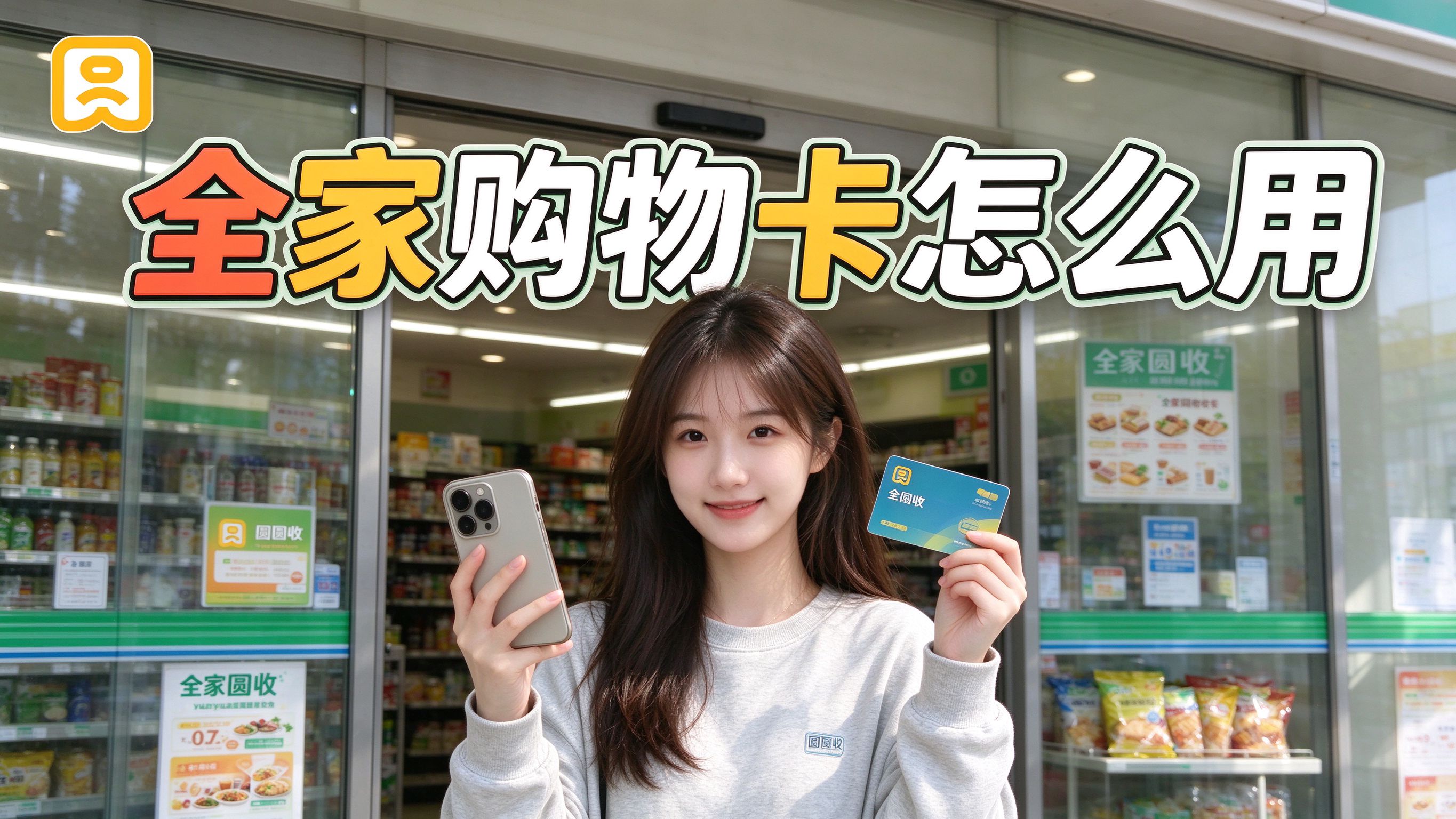 全家便利店购物卡怎么用？买早餐买零食，别让卡里的钱过期