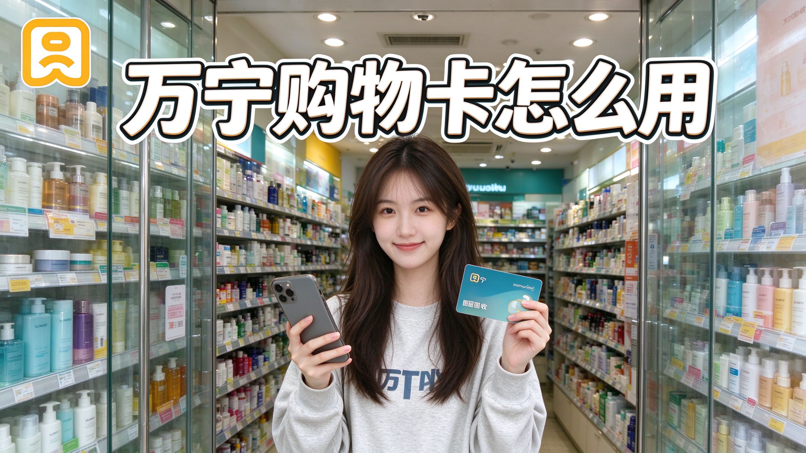 万宁购物卡怎么用？买护肤品买日用品，别浪费了卡里的钱